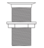 Special Gutter Outlook/Tank Fitting (drill & fit)