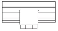 Inline Running Outlet - On Eaves Beam