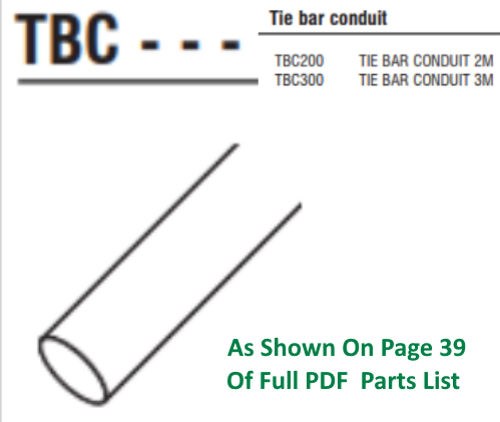 Picture of Tie Bar Conduit