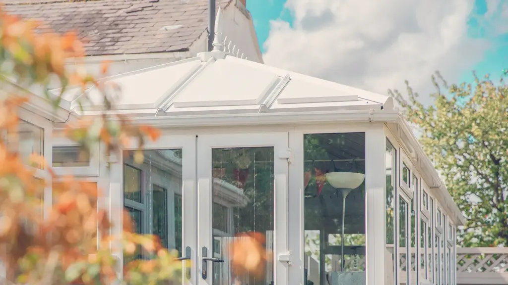 thermotec's white insulated conservatory roof panels